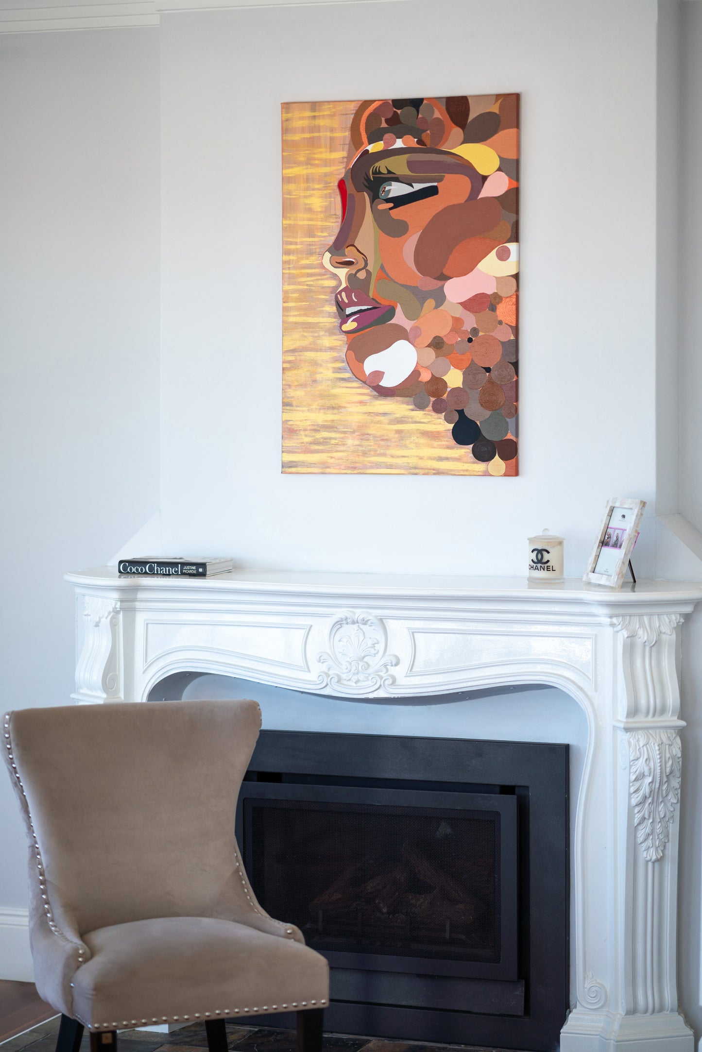 'Aim To The Moon' Canvas Print