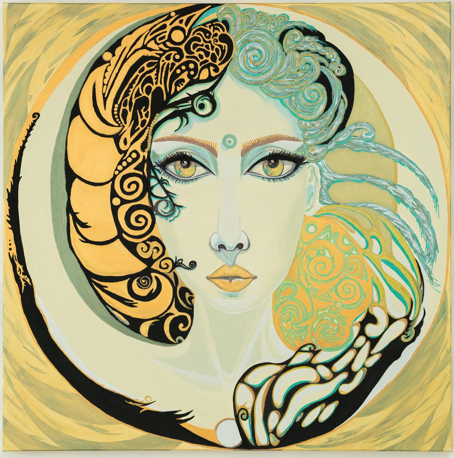 'Snow Queen' Canvas Print