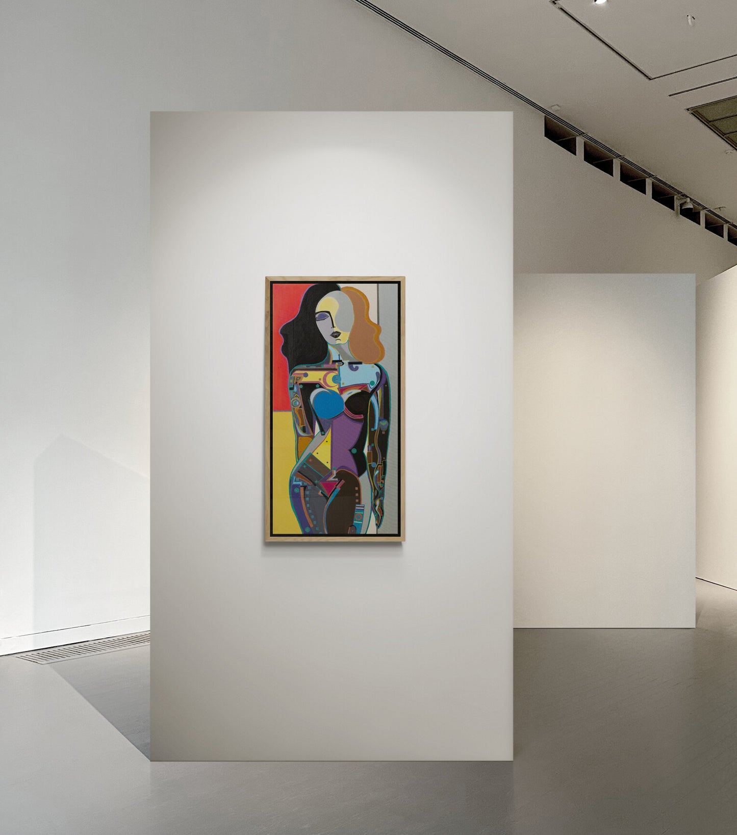 'Amazon Woman' Canvas Print