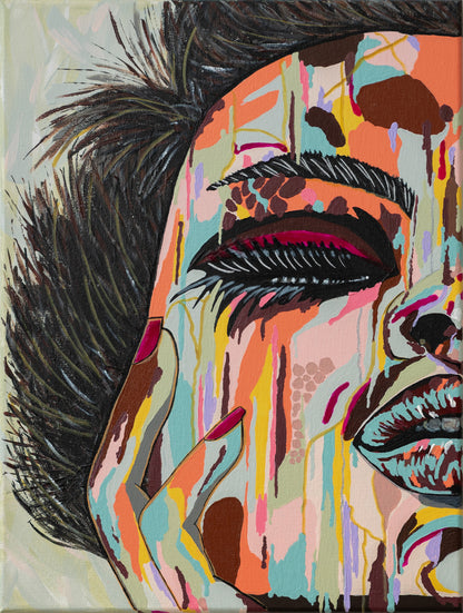 'Happy Woman' Canvas Print